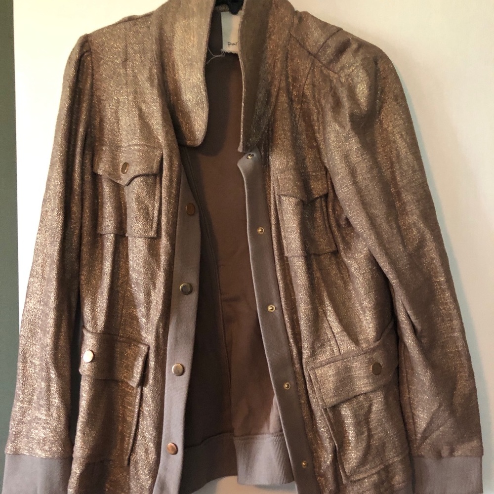 Gold shimmer Jacket